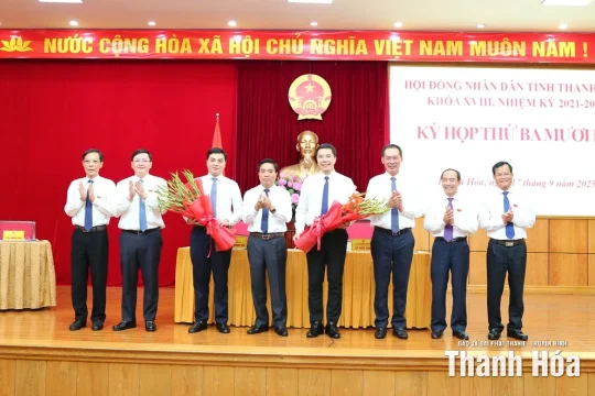 Đồng chí Nguyễn Hoài Anh, Ủy viên Dự khuyết Trung ương Đảng, Phó Bí thư Tỉnh ủy được bầu giữ chức Chủ tịch UBND tỉnh Thanh Hóa, nhiệm kỳ 2021 - 2026