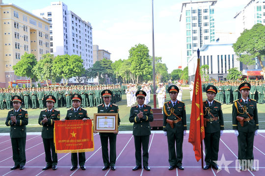 Học viện Hậu cần tổ chức Lễ đón nhận danh hiệu Anh hùng Lực lượng vũ trang nhân dân và khai giảng năm học mới