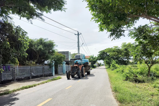 Bảo đảm trật tự giao thông đường liên xã, liên thôn