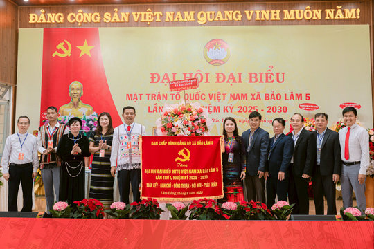 Củng cố khối đại đoàn kết, đề ra 13 chỉ tiêu phát triển xã Bảo Lâm 5