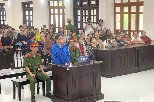 Chủ hụi lừa đảo hơn 100 tỉ đồng lãnh án chung thân