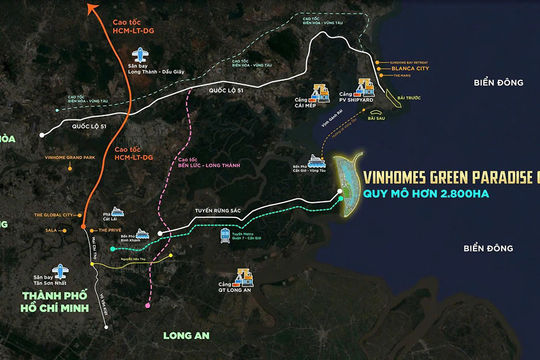 Vì nhà đầu tư phía Nam đang săn đón Vinhomes Green Paradise Cần Giờ?