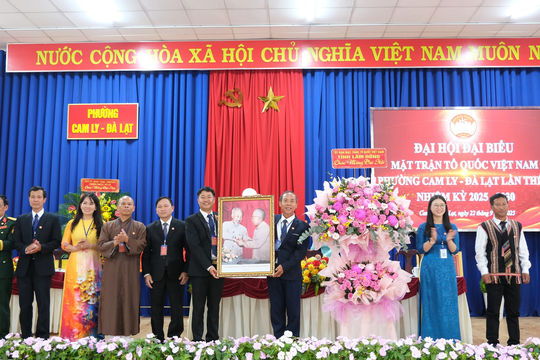 Đồng thuận xây dựng phường Cam Ly - Đà Lạt phát triển nhanh, toàn diện, bền vững