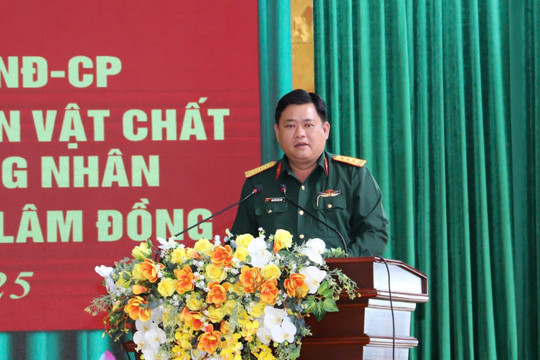 Lâm Đồng cải thiện tiêu chuẩn hậu cần cho quân nhân