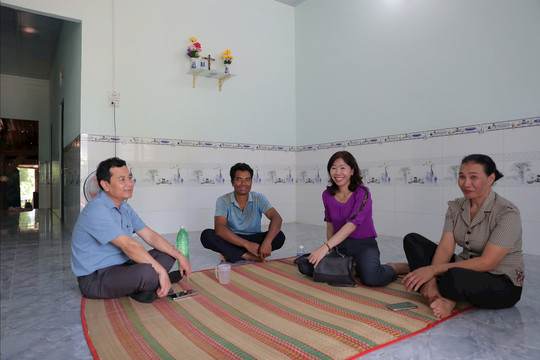 Xã Đạ Tẻh điển hình trong thực hiện xóa nhà tạm, dột nát