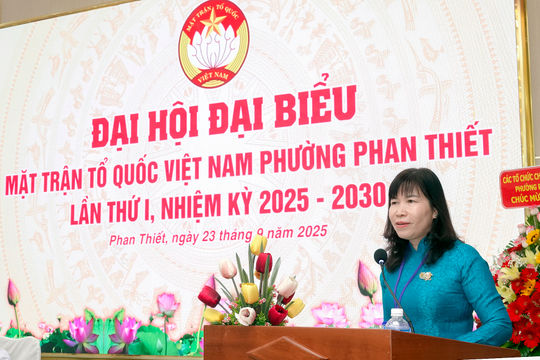 Tăng cường đồng thuận xã hội, góp phần xây dựng phường Phan Thiết phát triển nhanh, toàn diện, bền vững