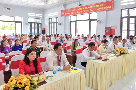 MTTQ xã Hòa Thắng hướng về cơ sở, vì lợi ích Nhân dân