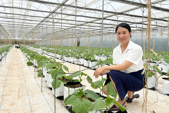 Hạnh phúc vì được ngành nông nghiệp hỗ trợ