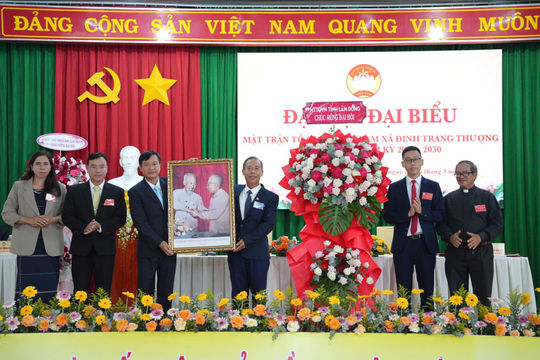 MTTQ xã Đinh Trang Thượng đổi mới nội dung, phương thức hoạt động trong nhiệm kỳ mới