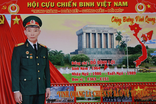 Khát vọng làm giàu từ nghề trồng hoa của người lính Cụ Hồ
