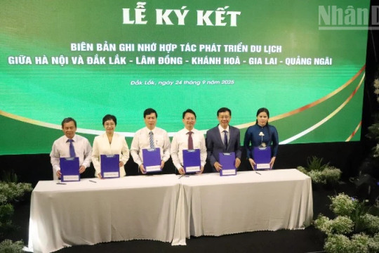 Tăng cường hợp tác phát triển du lịch giữa thành phố Hà Nội với các tỉnh khu vực miền trung-Tây Nguyên