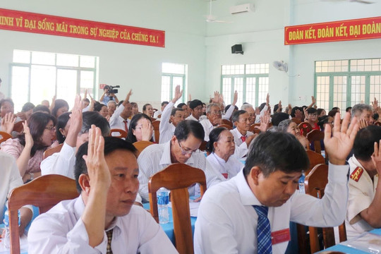 Xây dựng Hàm Liêm ngày càng giàu đẹp, bền vững