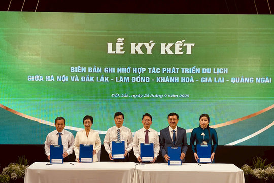 Hợp tác phát triển du lịch giữa các tỉnh miền Trung – Tây Nguyên và TP Hà Nội