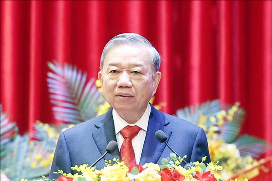 Phát biểu của Tổng Bí thư Tô Lâm tại Đại hội đại biểu Đảng bộ các cơ quan Đảng Trung ương lần thứ nhất