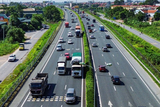 Điều chỉnh, bổ sung phương án phân làn và quy định tốc độ trên cao tốc Pháp Vân - Cầu Giẽ