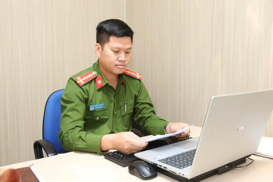Người chiến sĩ Công an lấy niềm tin của Nhân dân làm sức mạnh