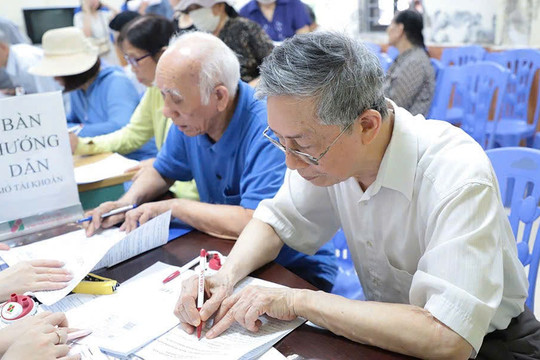 Hướng dẫn thay đổi hình thức và nơi nhận lương hưu năm 2025