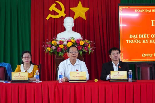 Cử tri Quảng Tân kiến nghị nhiều vấn đề dân sinh