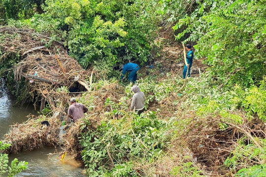 Sông Lũy ra quân khơi thông dòng chảy suối Bà Chuồn