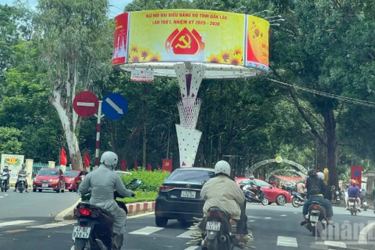 Đại hội đại biểu Đảng bộ tỉnh Đắk Lắk lần thứ I, nhiệm kỳ 2025-2030, diễn ra từ ngày 29/9-1/10