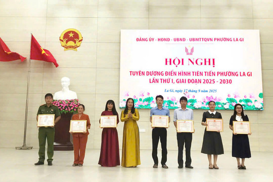 Phường La Gi: Diện mạo mới từ phong trào thi đua yêu nước