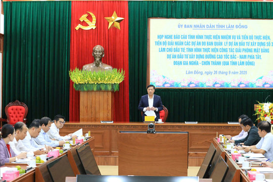 Tái cấu trúc các ban quản lý dự án khu vực phía Tây Lâm Đồng