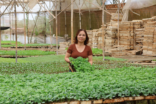 Nữ cán bộ hội phụ nữ giỏi việc nước, đảm việc nhà