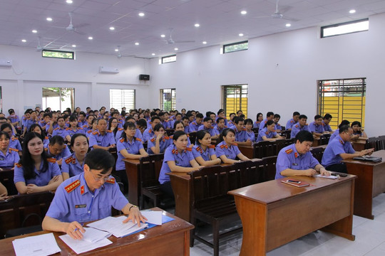 Quy trình, thời gian tổ chức thi tuyển Kiểm sát viên sơ cấp ngành Kiểm sát 2025