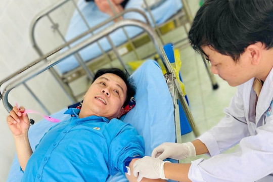 Đoàn viên Công đoàn phường Mũi Né hiến 57 đơn vị máu