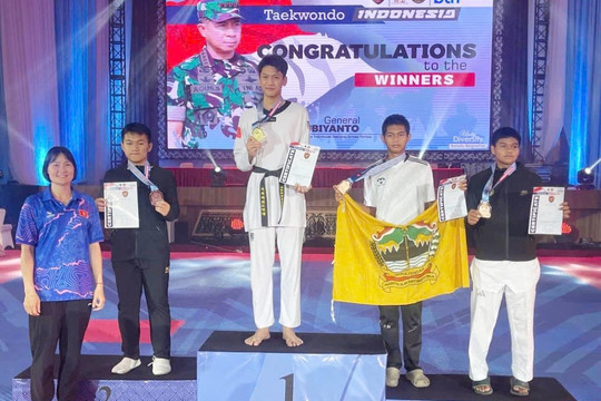 Vận động viên Lâm Đồng giành huy chương vàng Taekwondo quốc tế