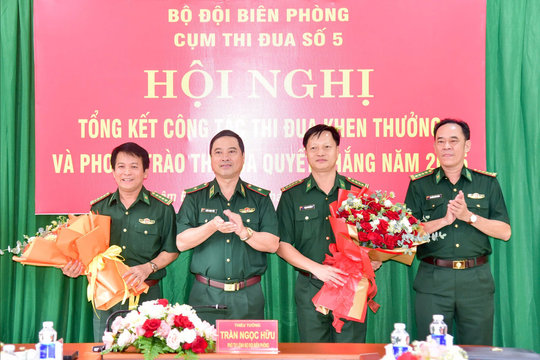 Cụm thi đua số 5 Bộ đội Biên phòng tổng kết phong trào thi đua Quyết thắng 2025