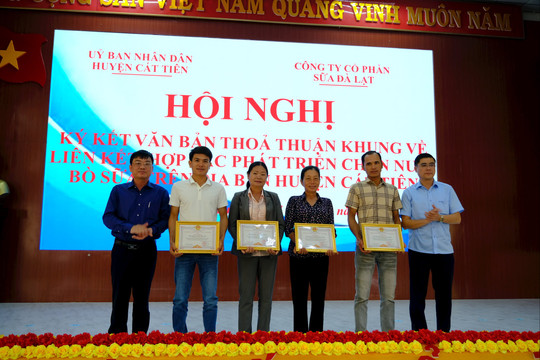 Trần Huy Rin - tiên phong làm giàu từ chăn nuôi bò sữa ở Cát Tiên