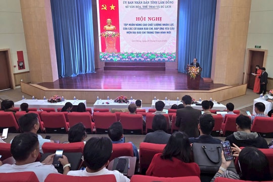 Lâm Đồng bồi dưỡng nghiệp vụ về chuyển đổi số báo chí