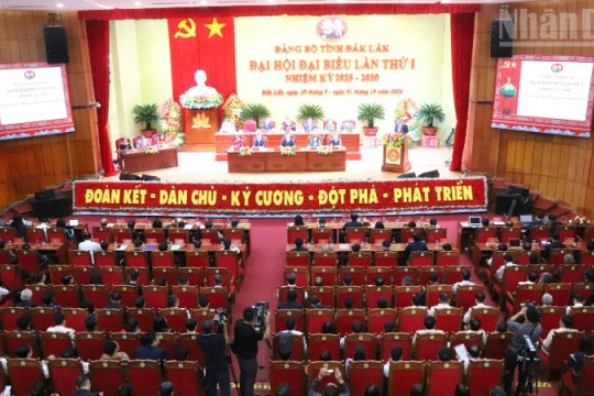 Khai mạc phiên trù bị Đại hội đại biểu Đảng bộ tỉnh Đắk Lắk lần thứ I, nhiệm kỳ 2025-2030