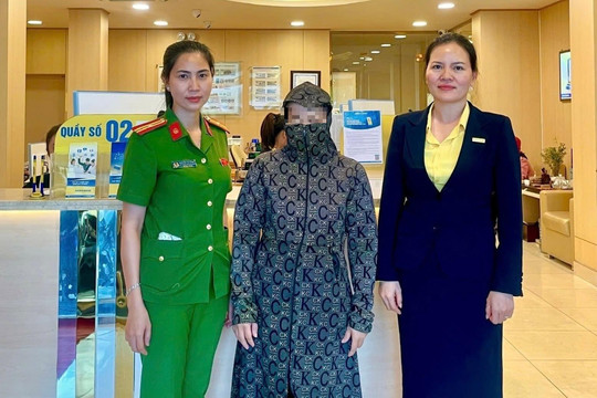 Kịp thời ngăn chặn người phụ nữ định chuyển 300 triệu đồng để đầu tư ảo
