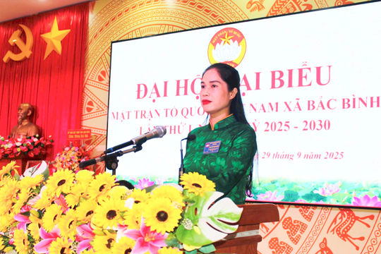 Xã Bắc Bình củng cố khối đại đoàn kết, hướng tới phát triển toàn diện