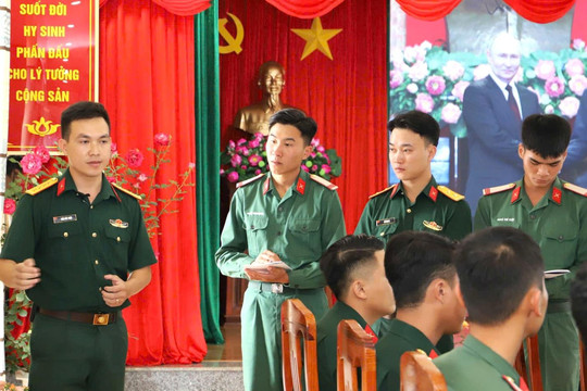 Hội thi Phòng Hồ Chí Minh góp phần nâng cao đời sống tinh thần cho bộ đội
