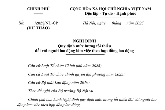 Tăng lương tối thiểu 900.000 đồng từ 2026 với người lao động ở những nơi này (dự kiến)