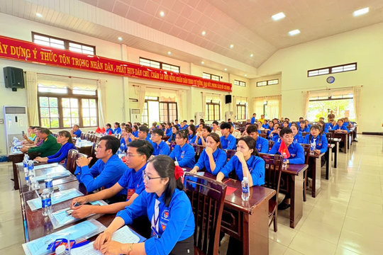 Tuổi trẻ Cát Tiên tiên phong xây dựng quê hương giàu đẹp