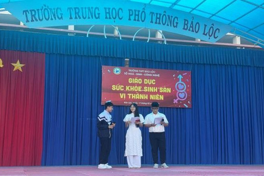 Giáo dục sức khỏe sinh sản vị thành niên cho học sinh