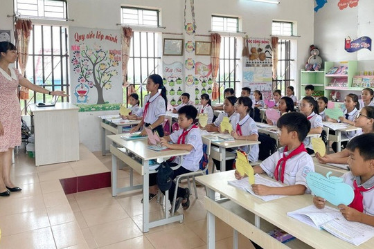 Thời điểm áp dụng quy định mới về định mức tiết dạy