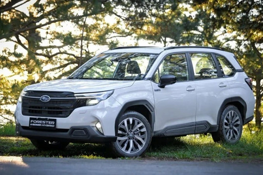 Subaru ra mắt SUV hybrid đầu tiên tại Đông Nam Á, trực tiếp thách thức Honda CR-V e:HEV