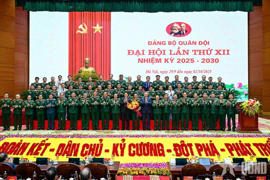 Lãnh đạo Đảng, Nhà nước dự, chỉ đạo phiên bế mạc Đại hội đại biểu Đảng bộ Quân đội lần thứ XII