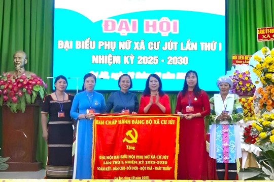 Hội LHPN xã Cư Jút xác định mục tiêu nâng cao vai trò phụ nữ thời kỳ chuyển đổi số