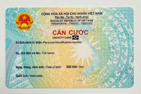 Cấp đổi thẻ căn cước cho công dân do thay đổi địa giới hành chính
