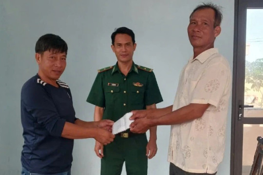 Đồn Biên phòng Hòa Hiệp Nam hòa giải thành công vụ va chạm tàu cá tại cửa biển Đà Nông
