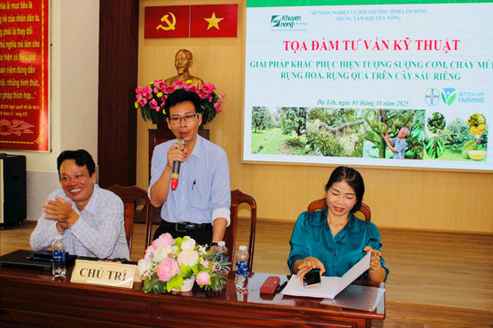 Tọa đàm tư vấn kỹ thuật về cây sầu riêng