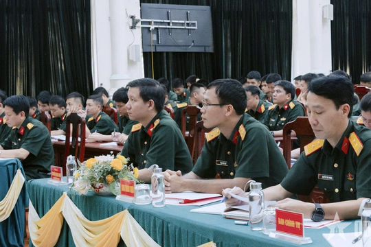 Bộ Tham mưu, Tổng cục Hậu cần - Kỹ thuật tuyên truyền pháp luật cho cán bộ, nhân viên, chiến sĩ của Trung tâm huấn luyện 334