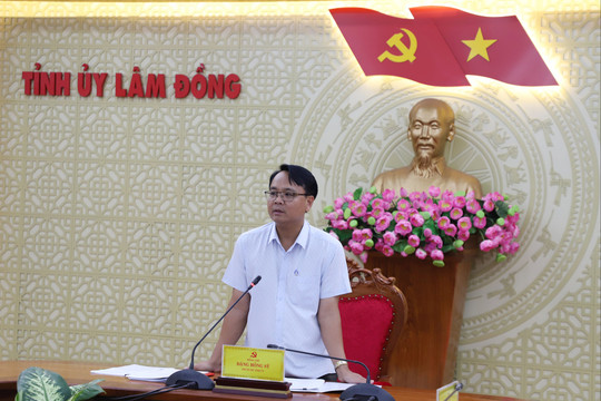 Bảo đảm Đại hội đại biểu Đảng bộ tỉnh Lâm Đồng lần thứ I diễn ra an toàn, chu đáo