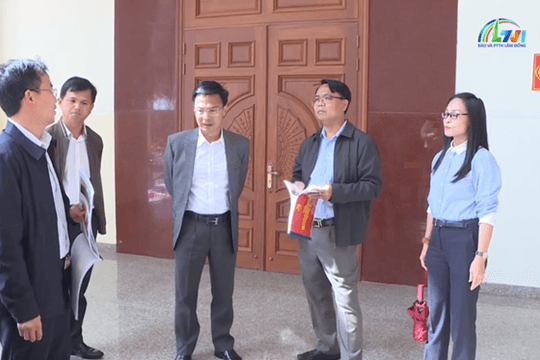 Kiểm tra công tác chuẩn bị Đại hội Đảng bộ tỉnh Lâm Đồng